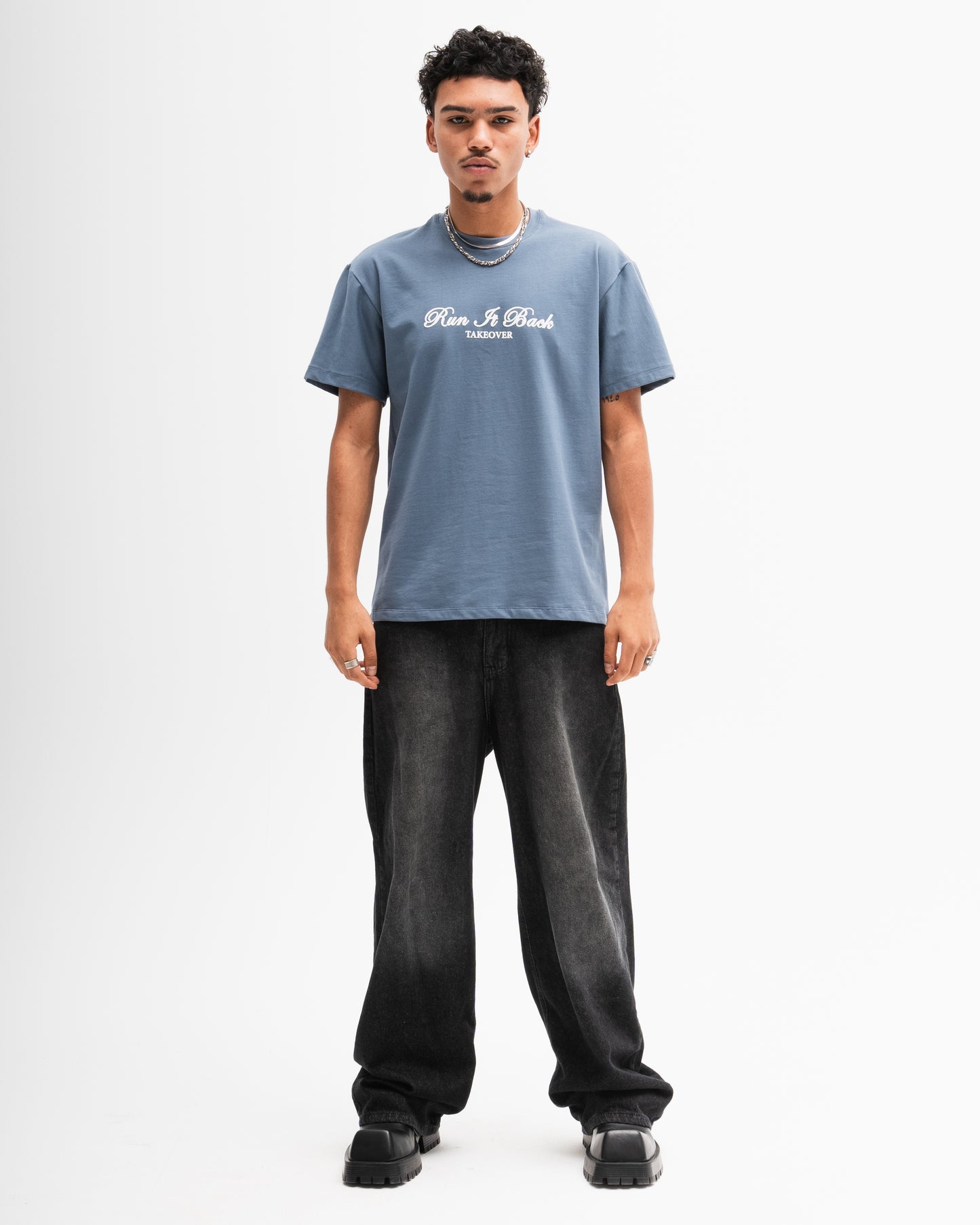 Run It Back Tee - Stone