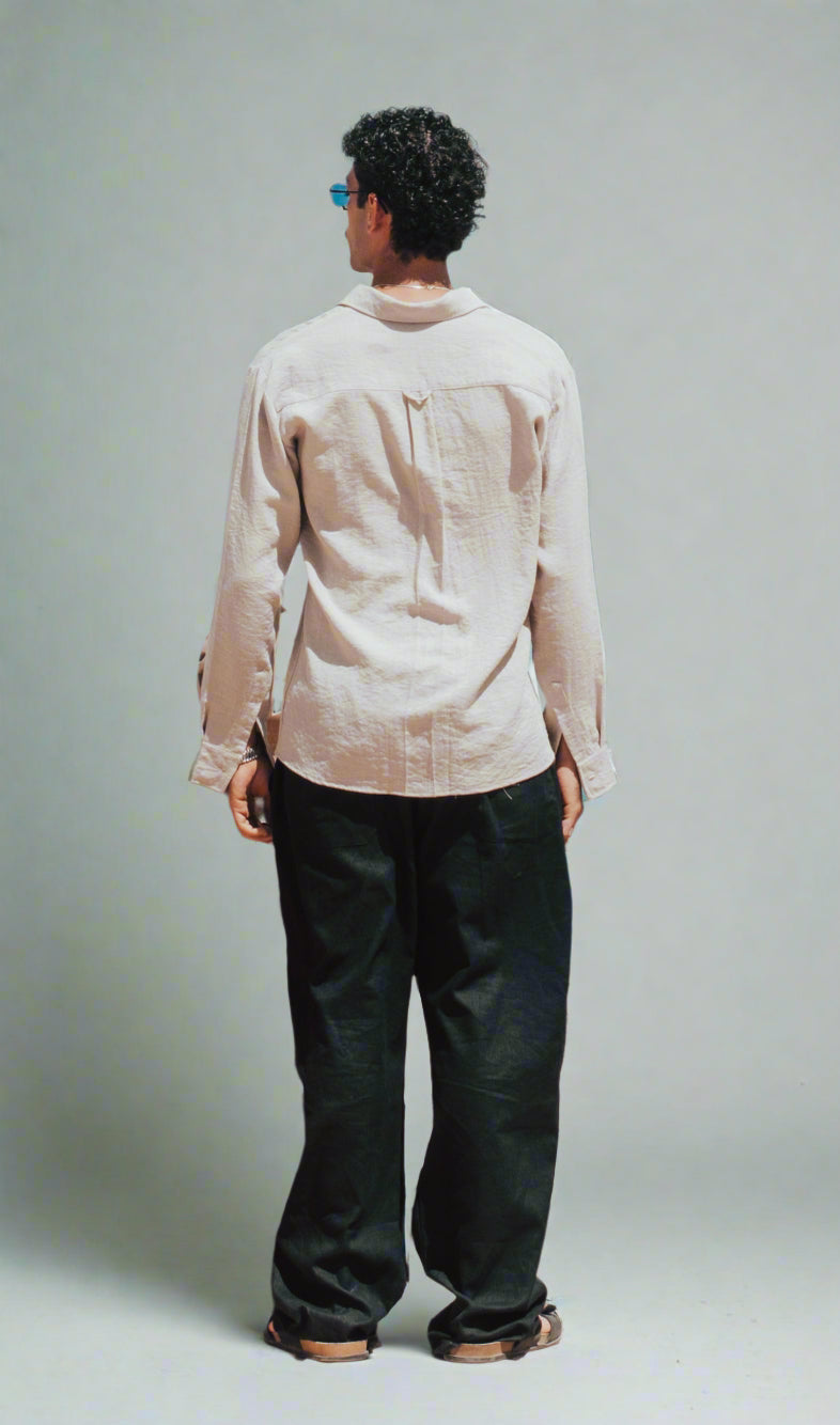 Saltwash Linen Shirt - Beige