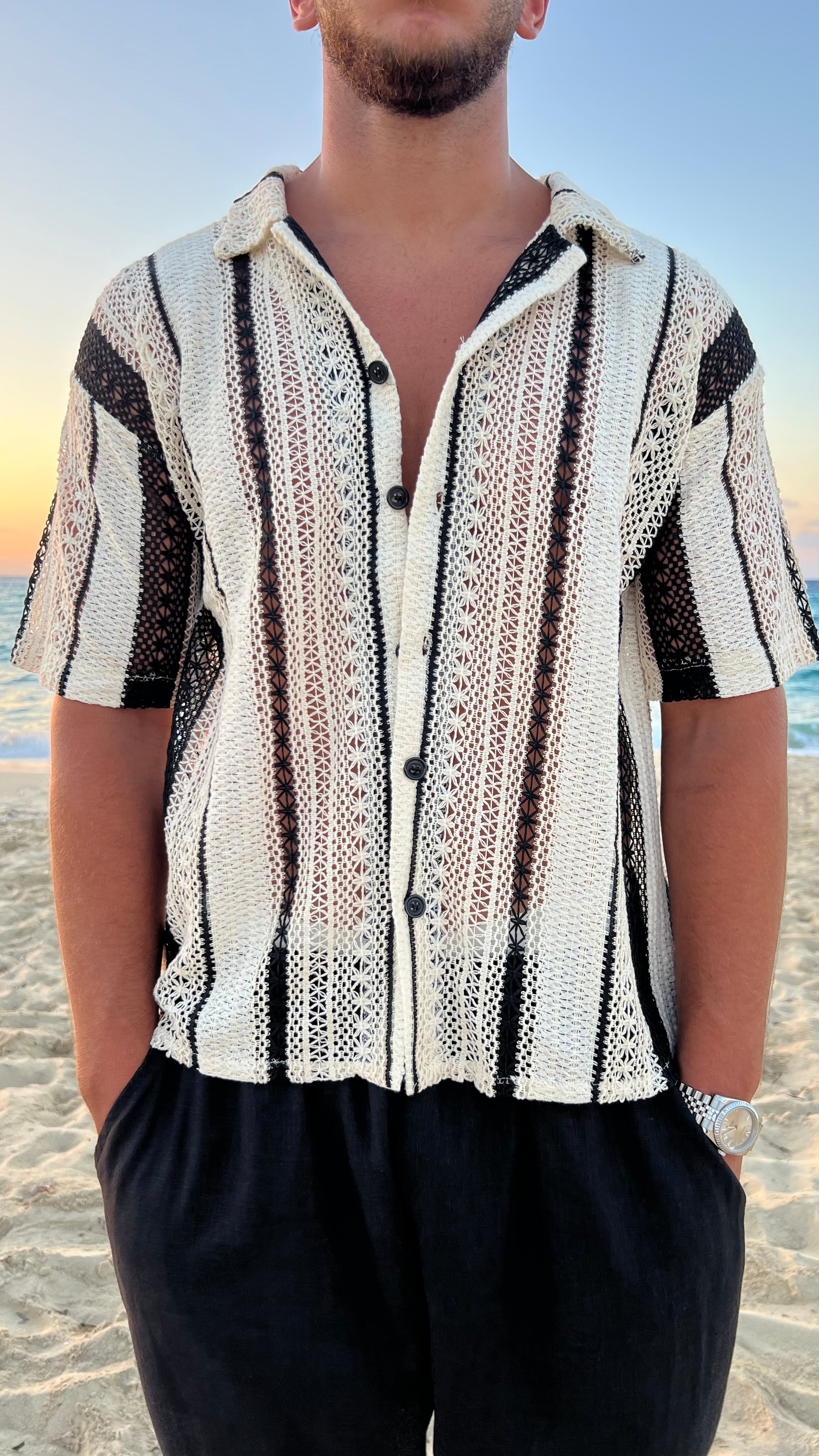 Desert Loom - Black X White