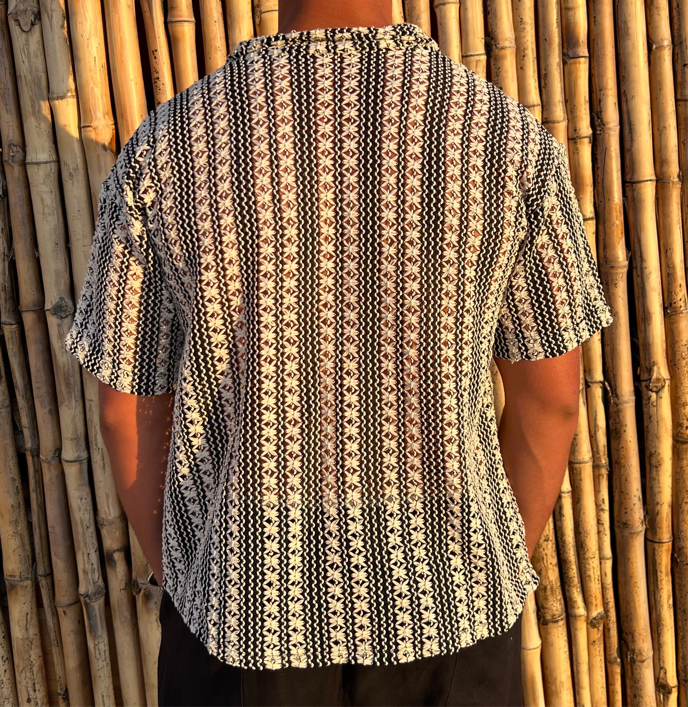Le Playa Shirt - Black X White