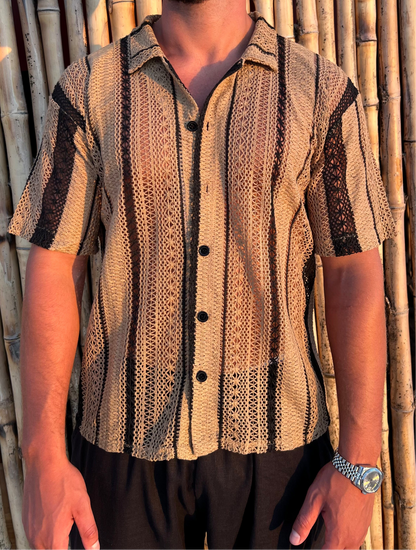 Desert Loom - Black X Camel