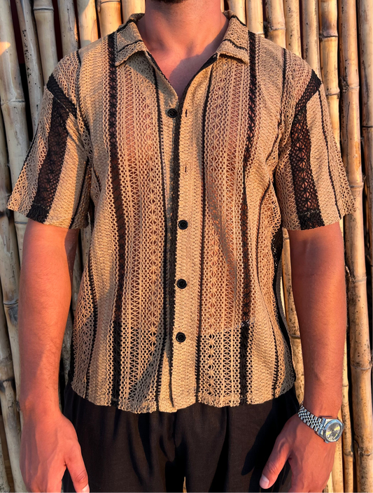 Desert Loom - Black X Camel