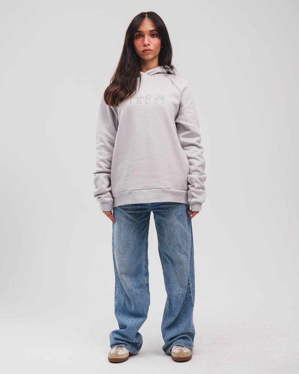 Trust Silver Hoodie
