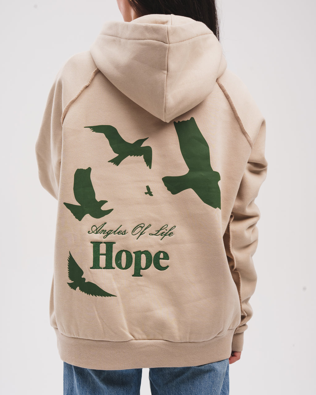 Hope Beige Hoodie