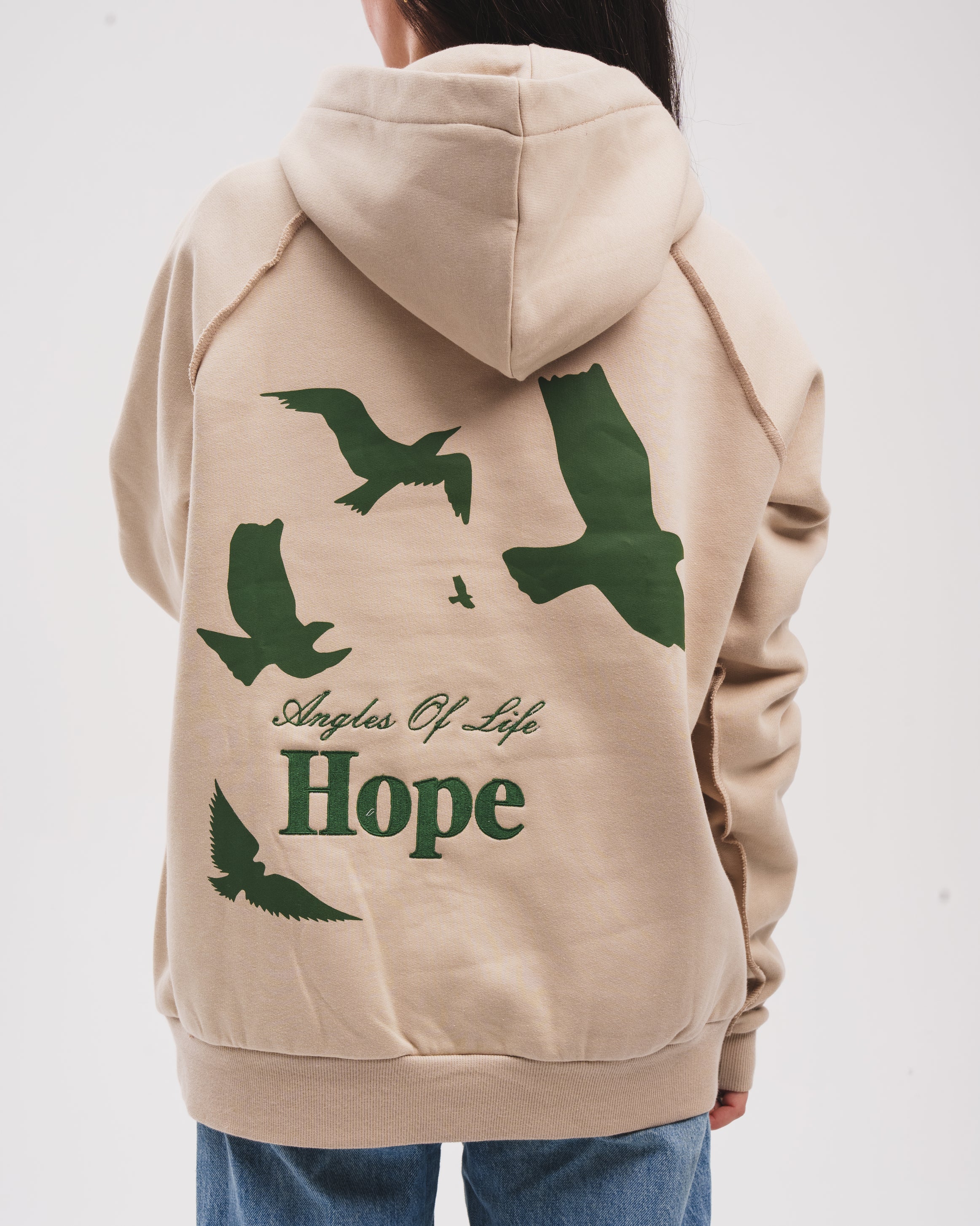 Hope Beige Hoodie
