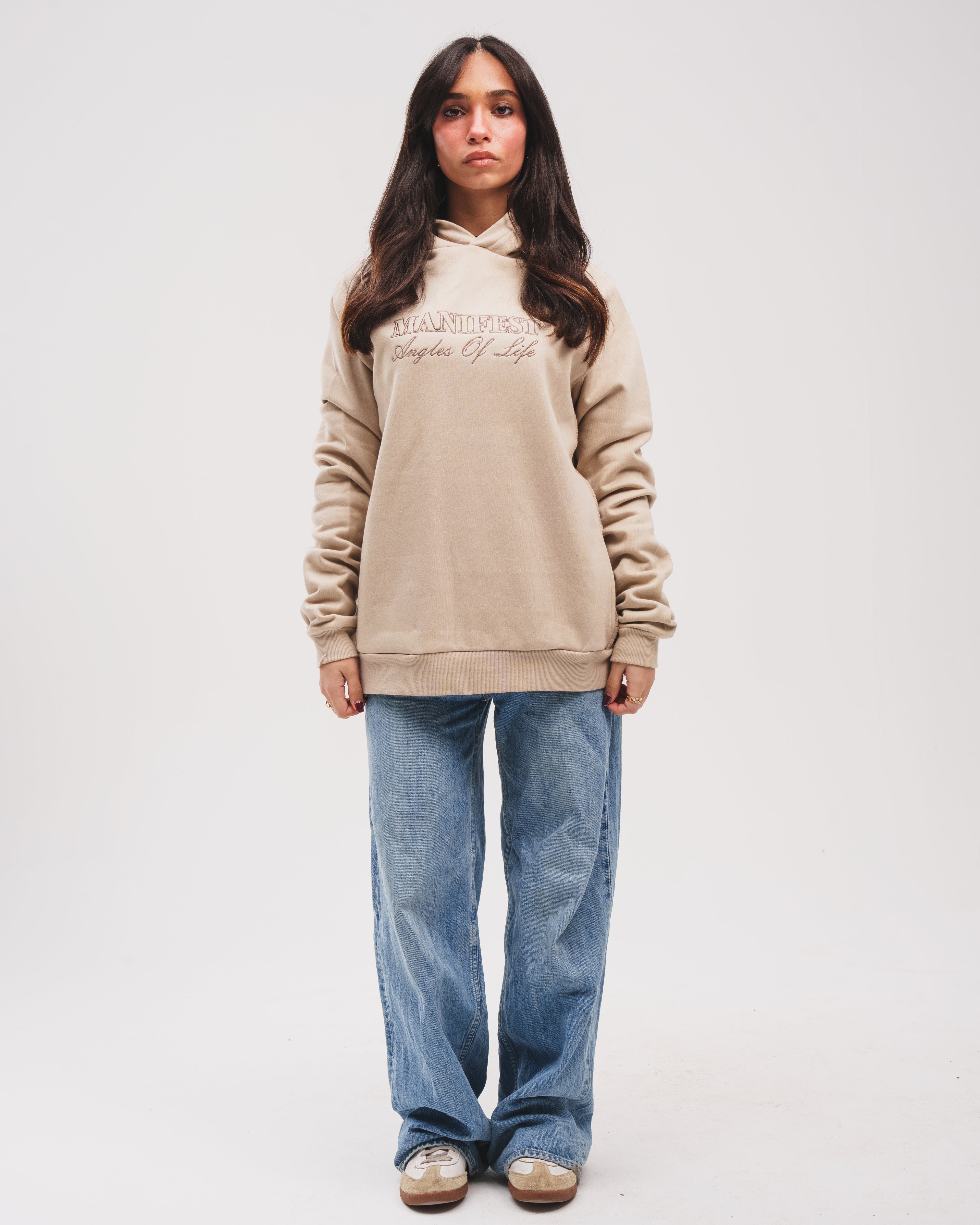 Manifest Beige Hoodie