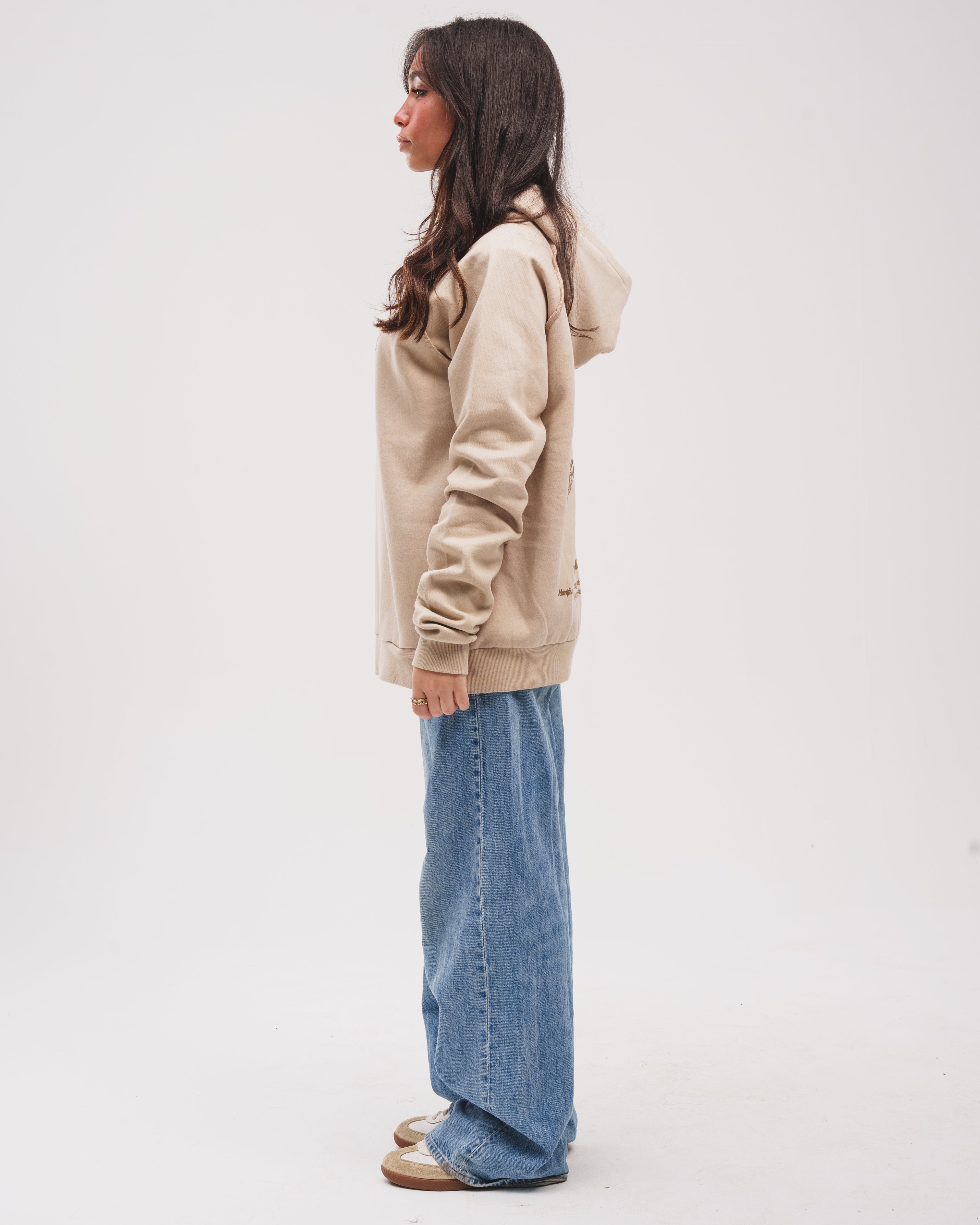 Manifest Beige Hoodie