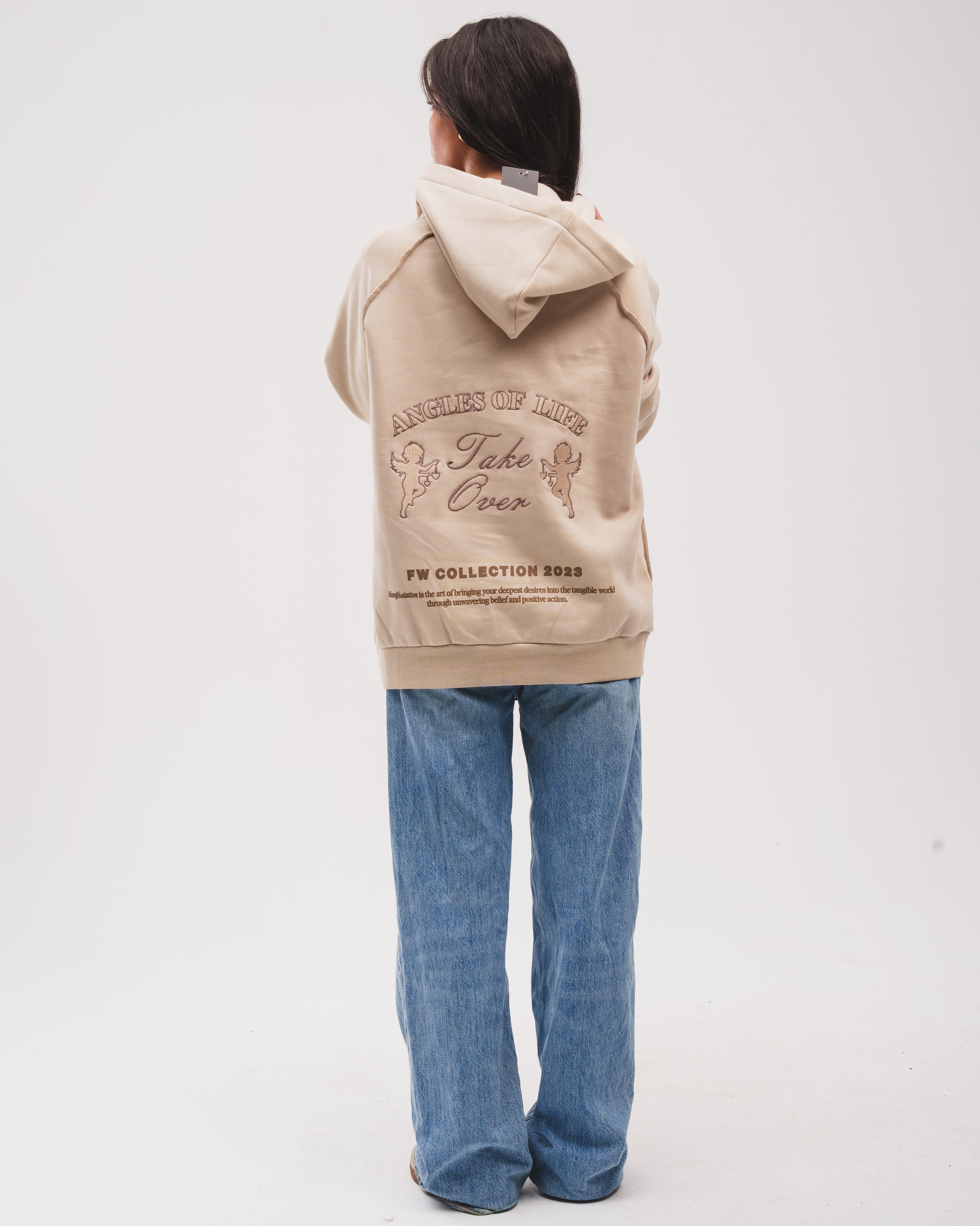 Manifest Beige Hoodie