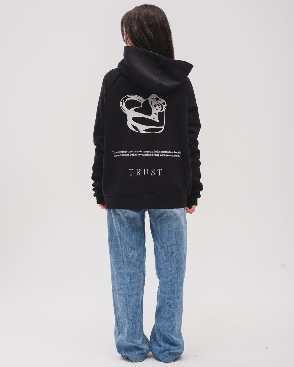 Trust Black Hoodie