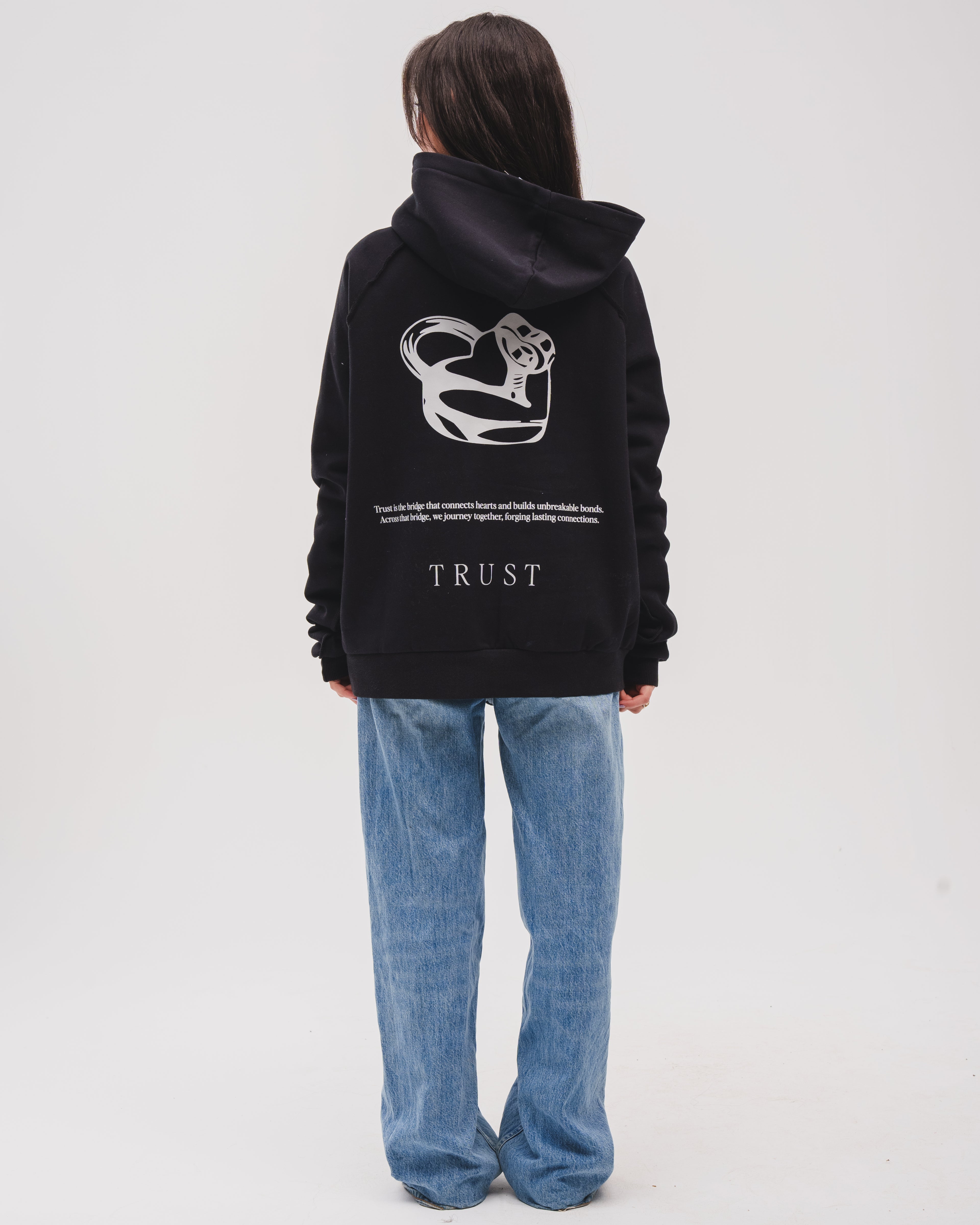 Trust Black Hoodie
