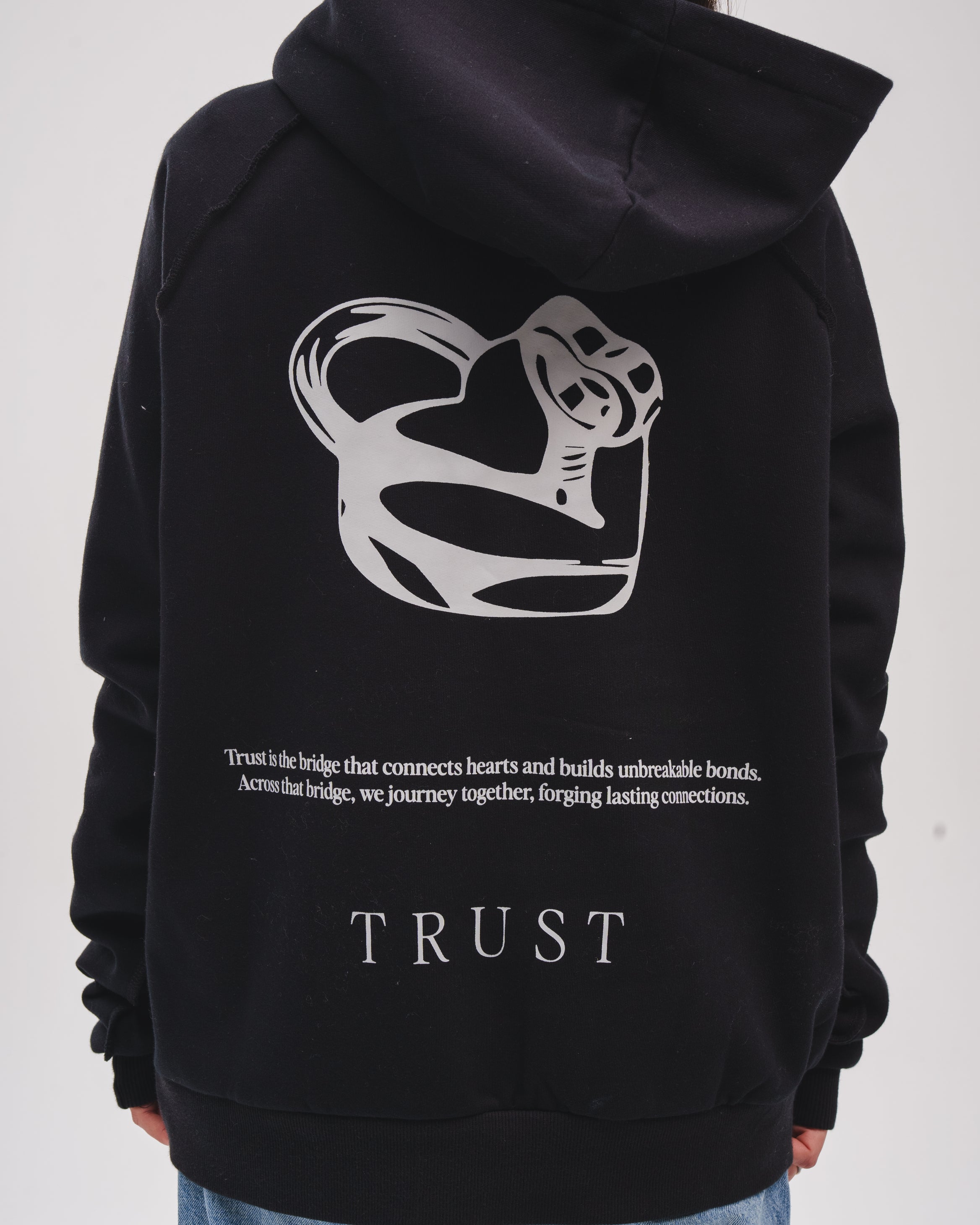Trust Black Hoodie