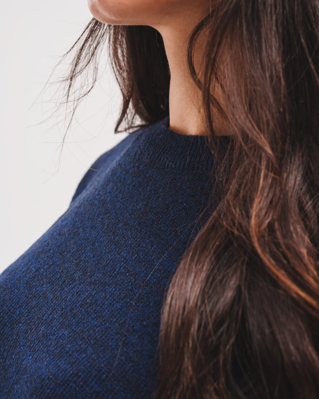 Navy Knitted Sweater