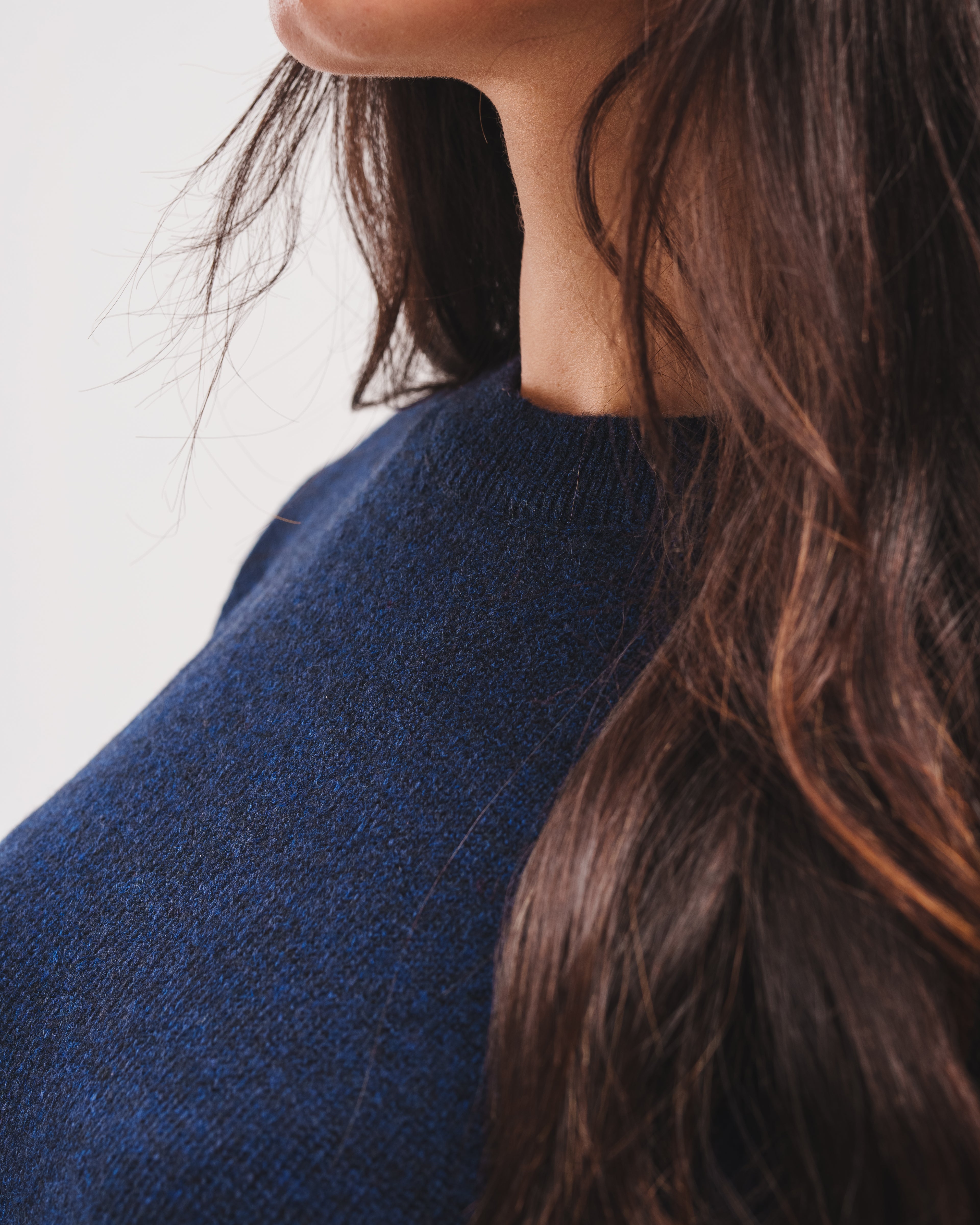 Navy Knitted Sweater