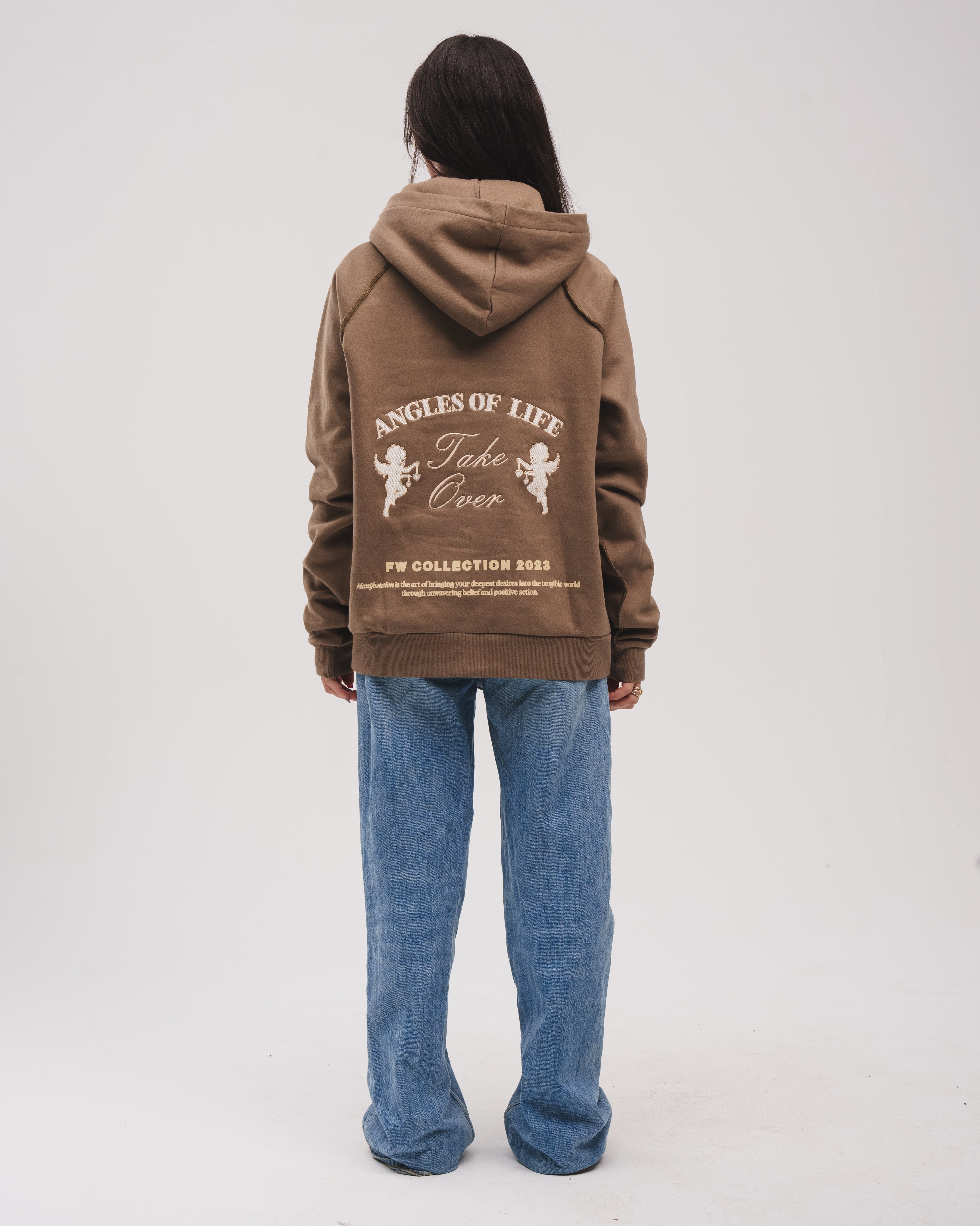 Manifest Brown Hoodie