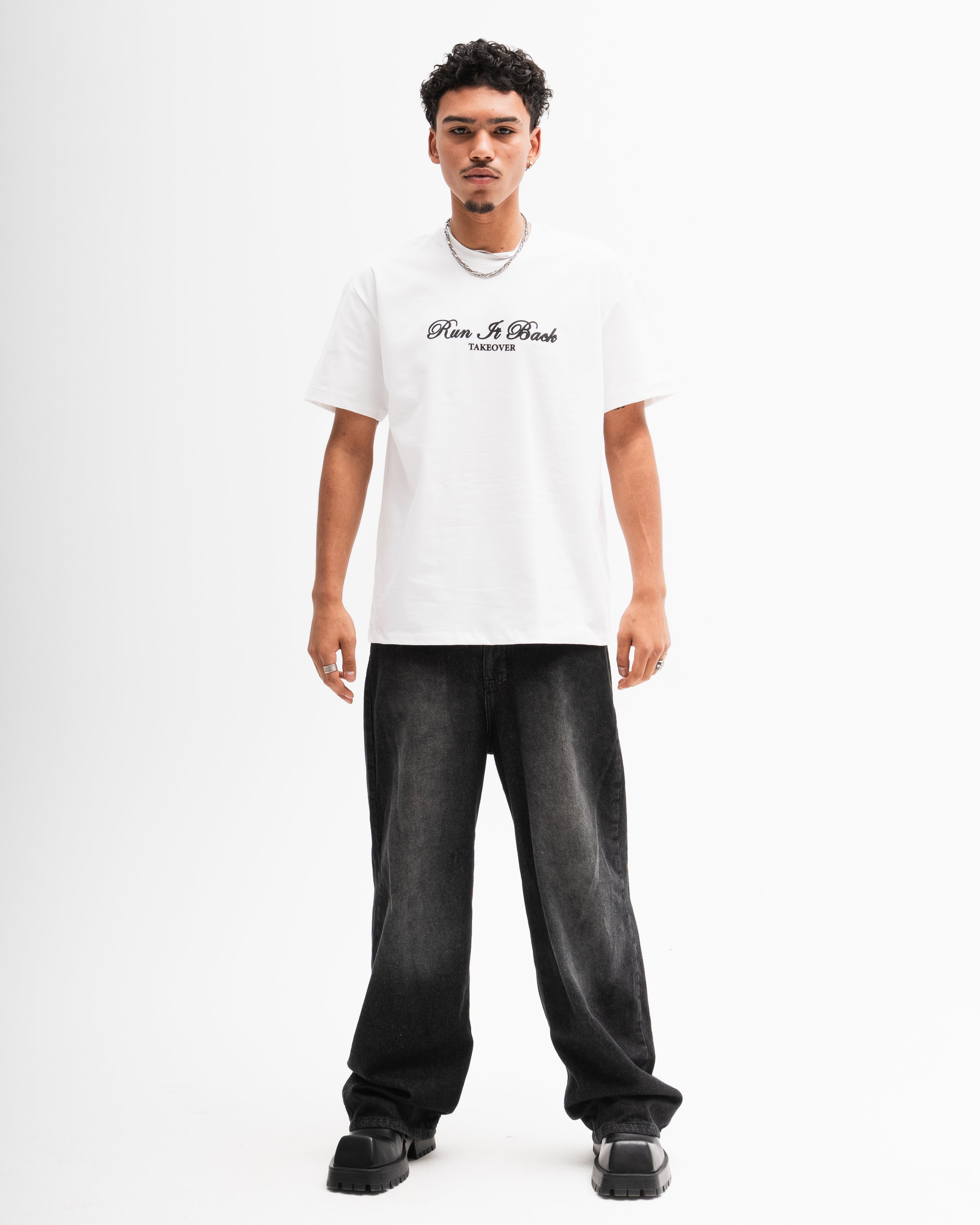 Run It Back Tee - White