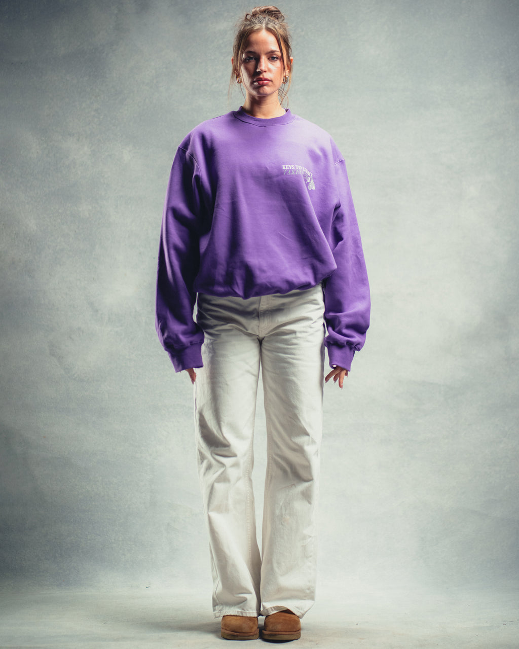 Legacy Keychain Crewneck - Purple