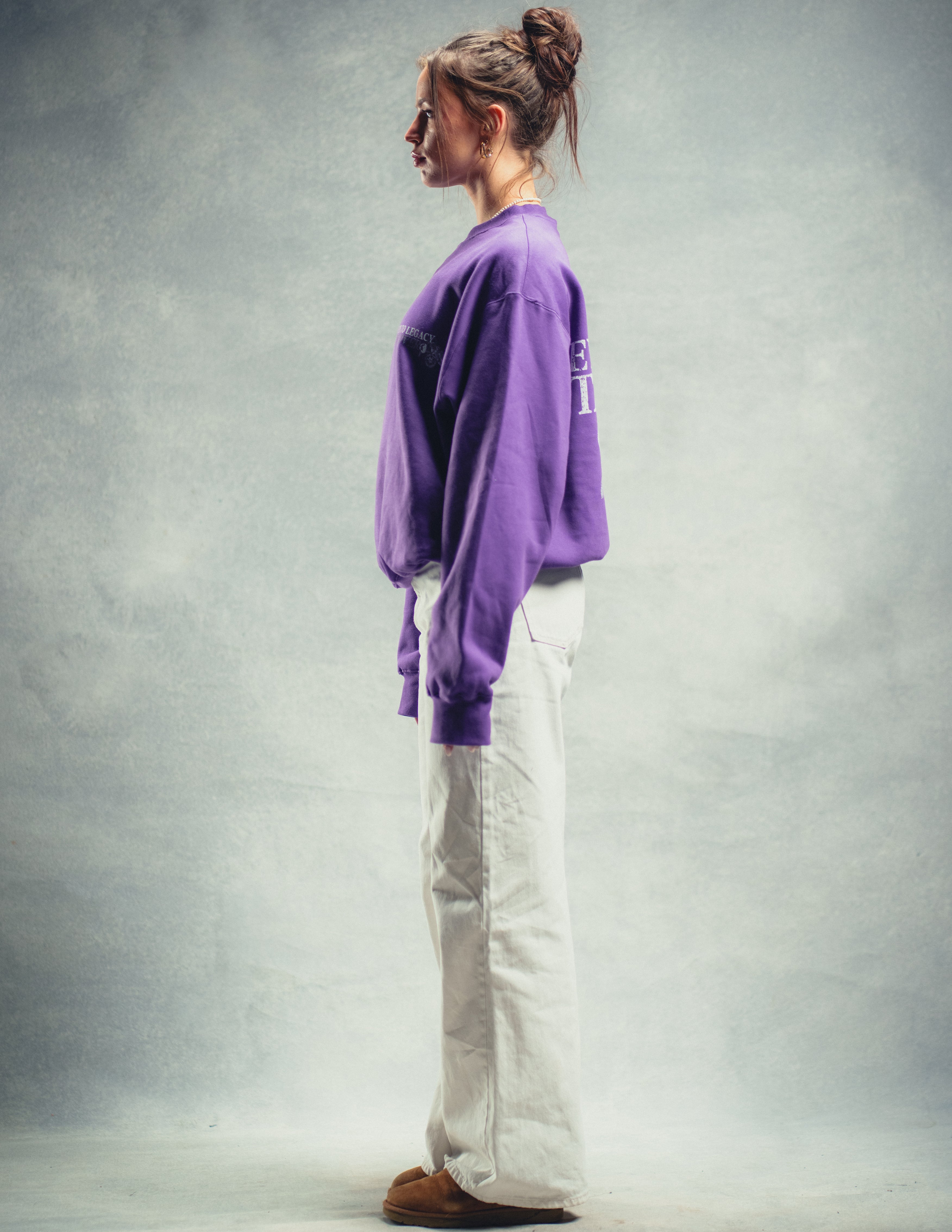 Legacy Keychain Crewneck - Purple