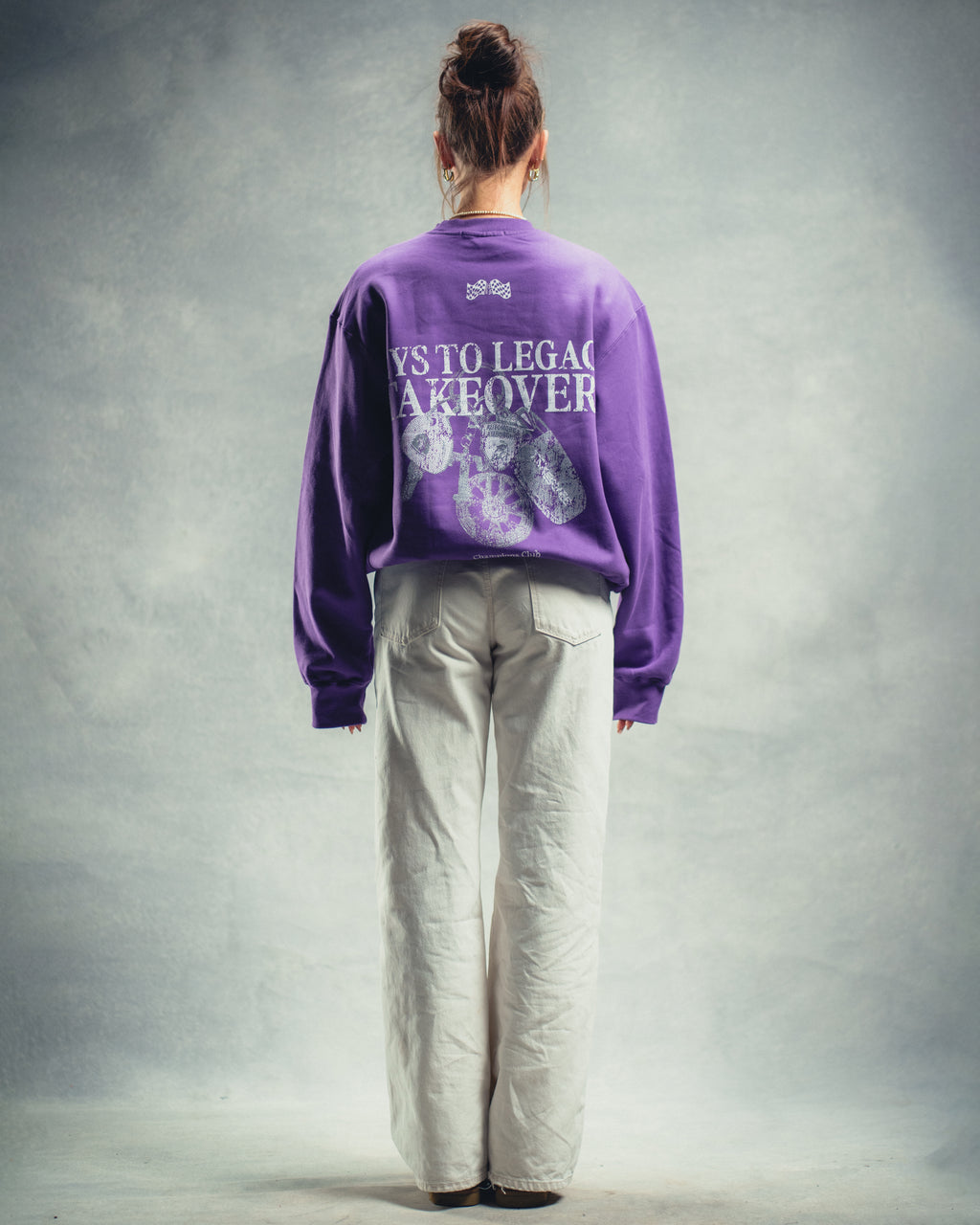 Legacy Keychain Crewneck - Purple
