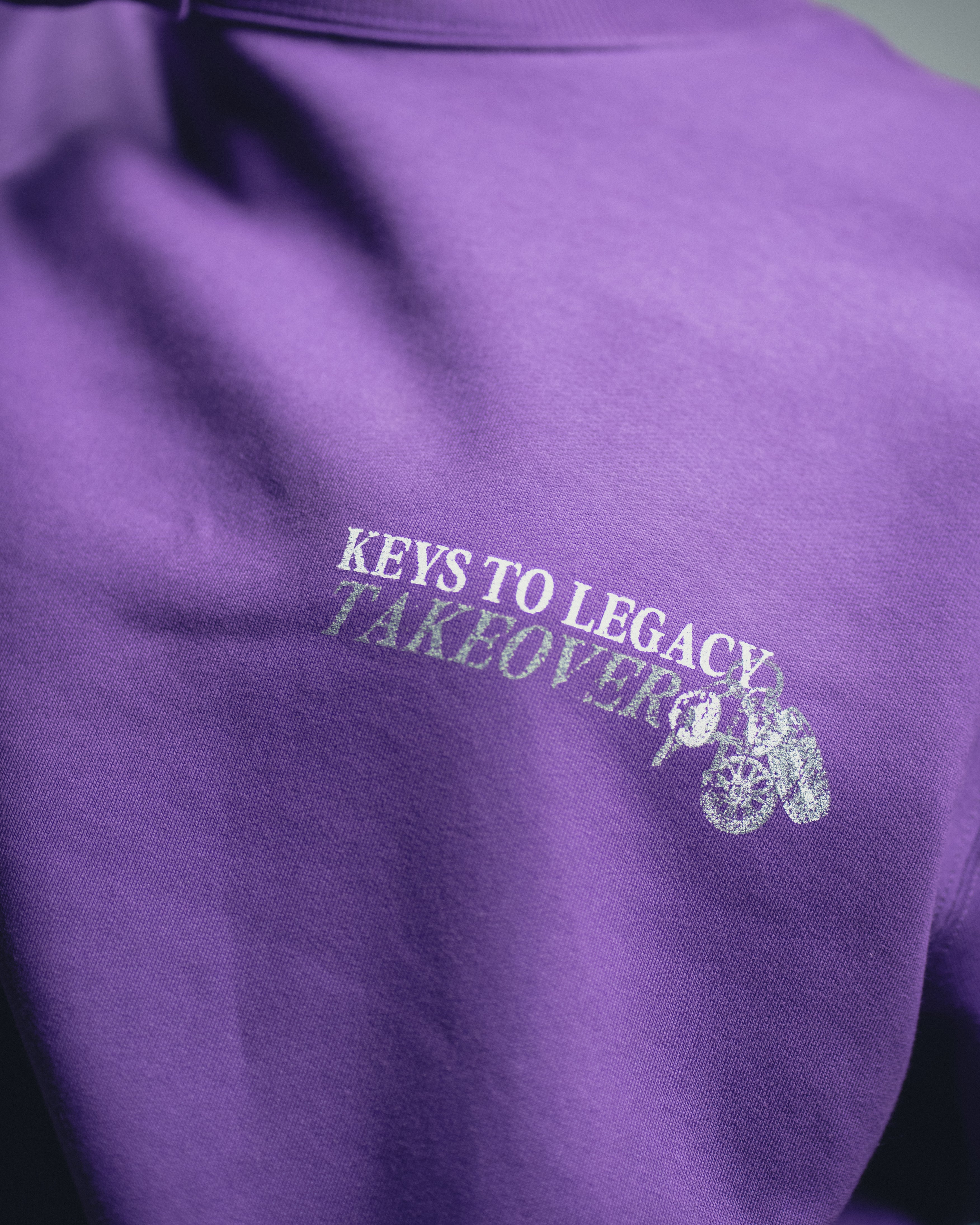 Legacy Keychain Crewneck - Purple
