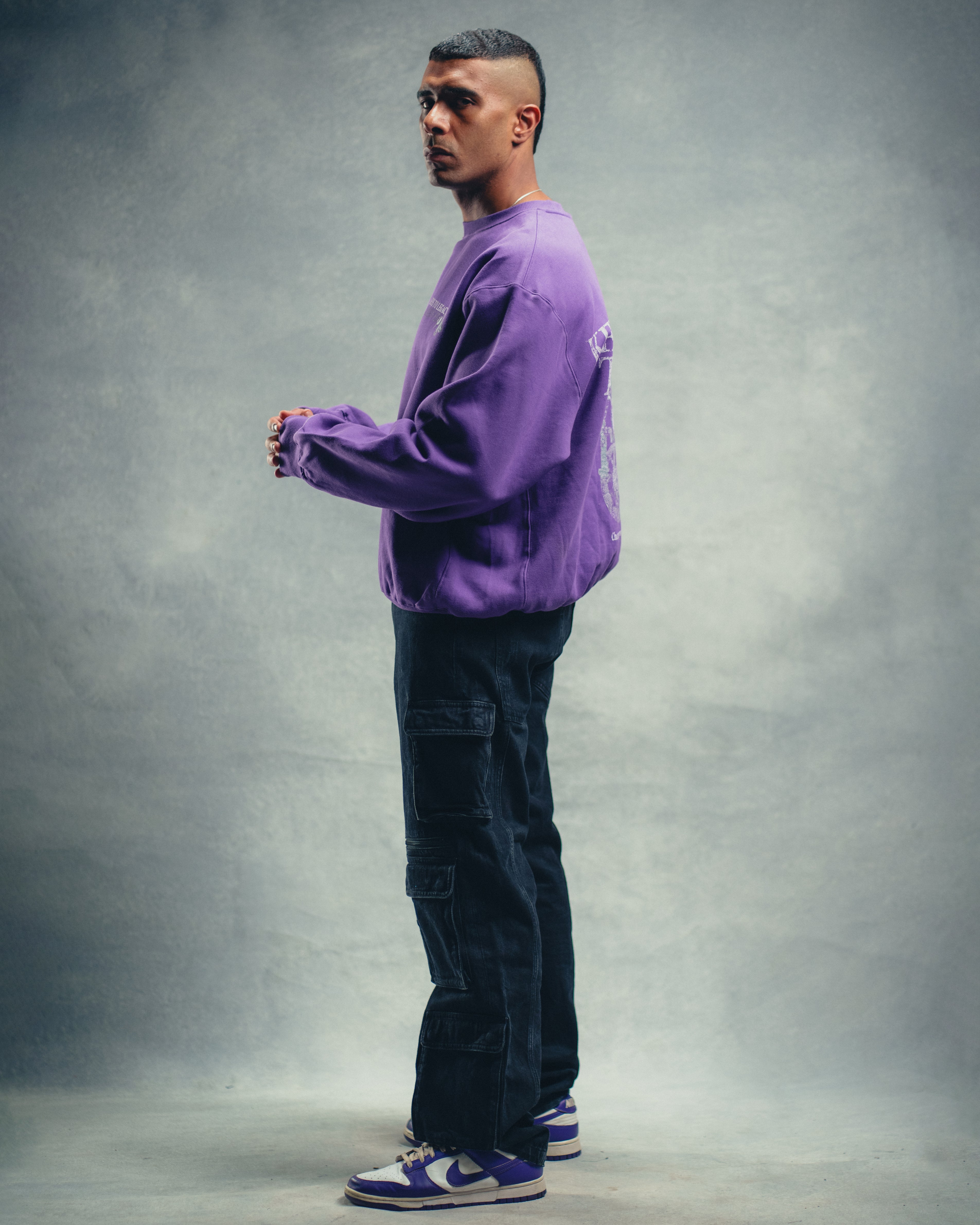 Legacy Keychain Crewneck - Purple