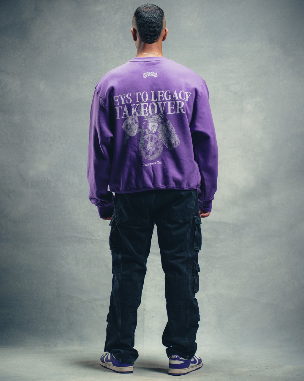 Legacy Keychain Crewneck - Purple