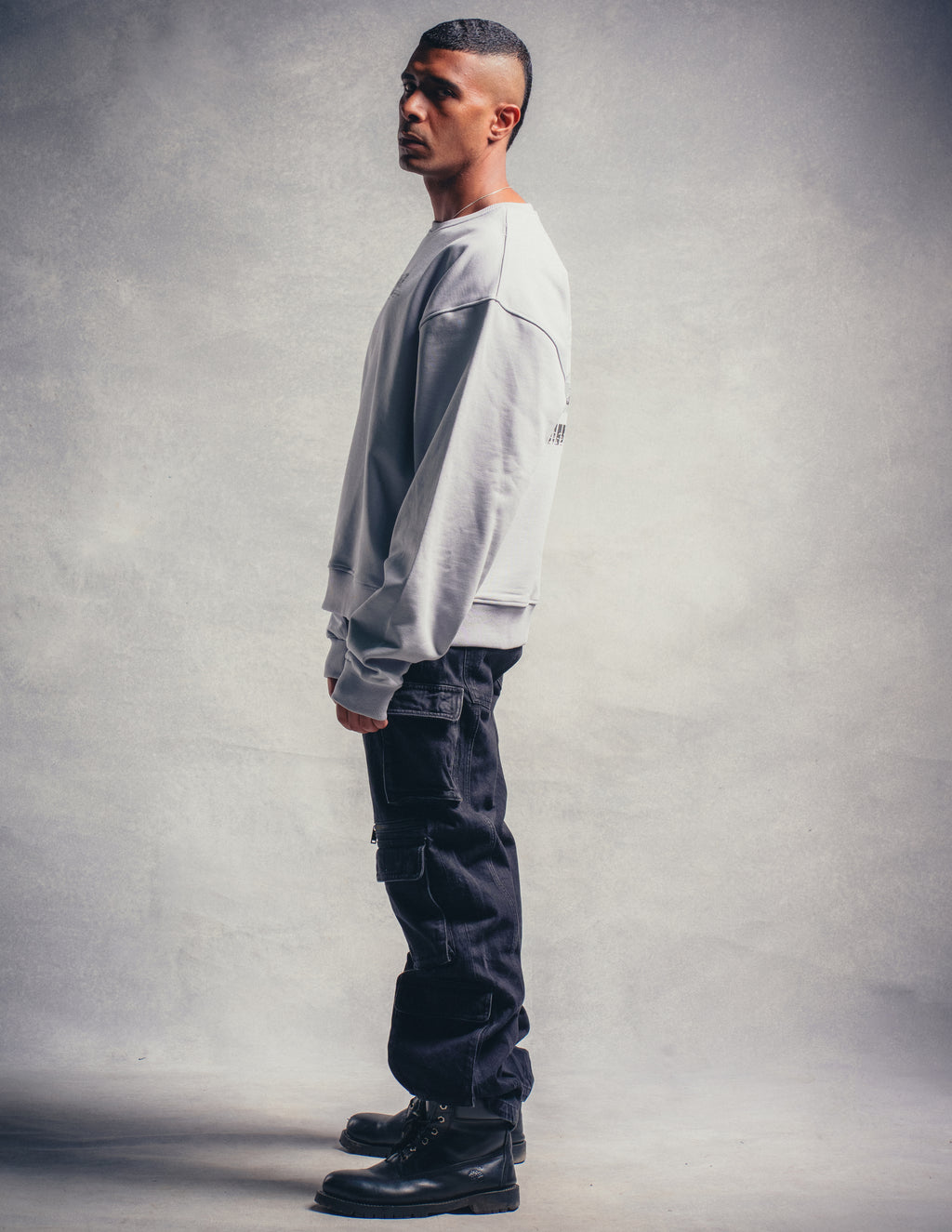 Rally Crewneck - Silver