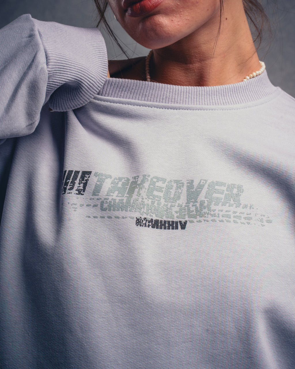 Rally Crewneck - Silver