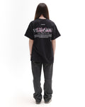 Caution Black Tee