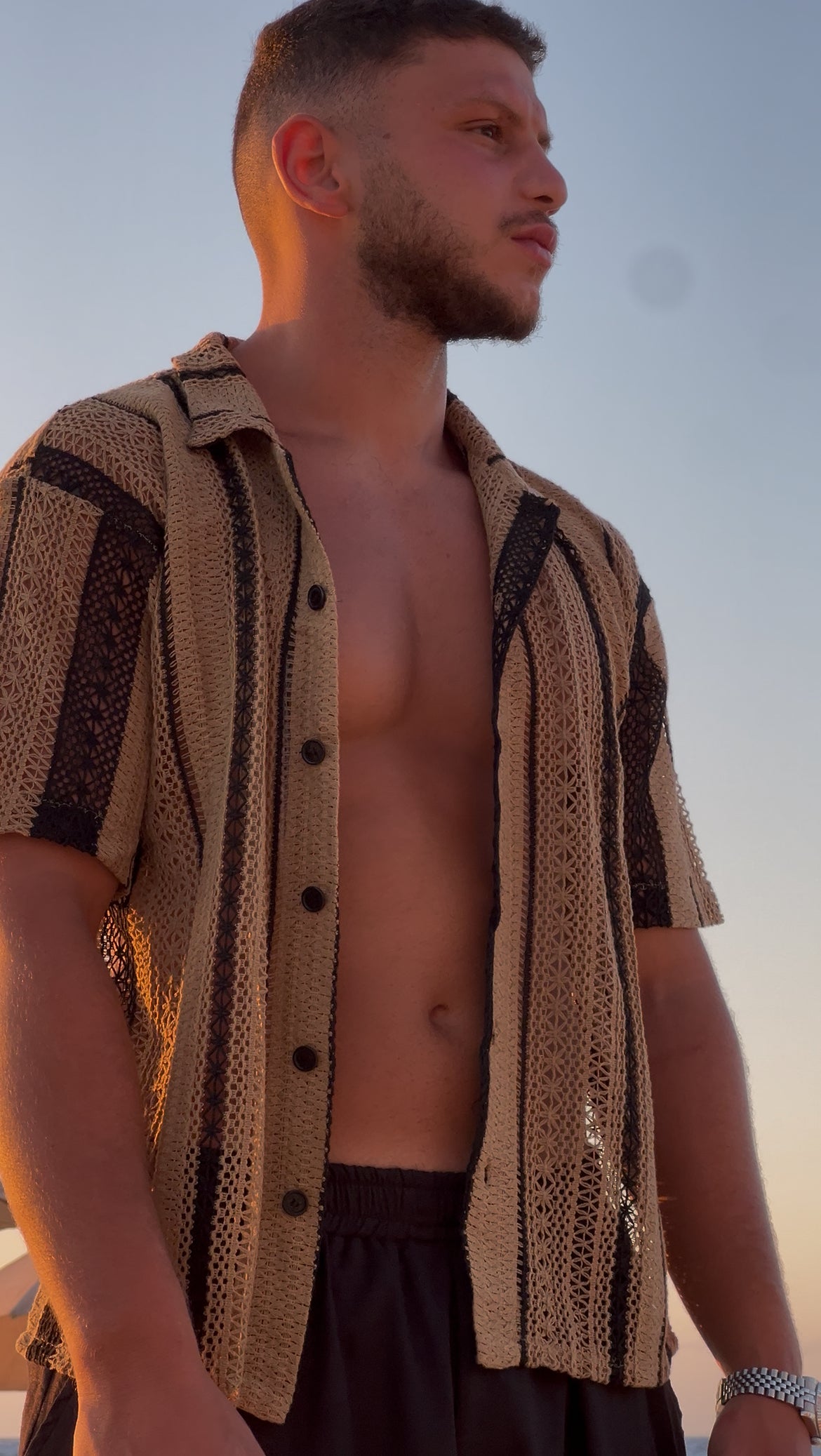Desert Loom - Black X Camel