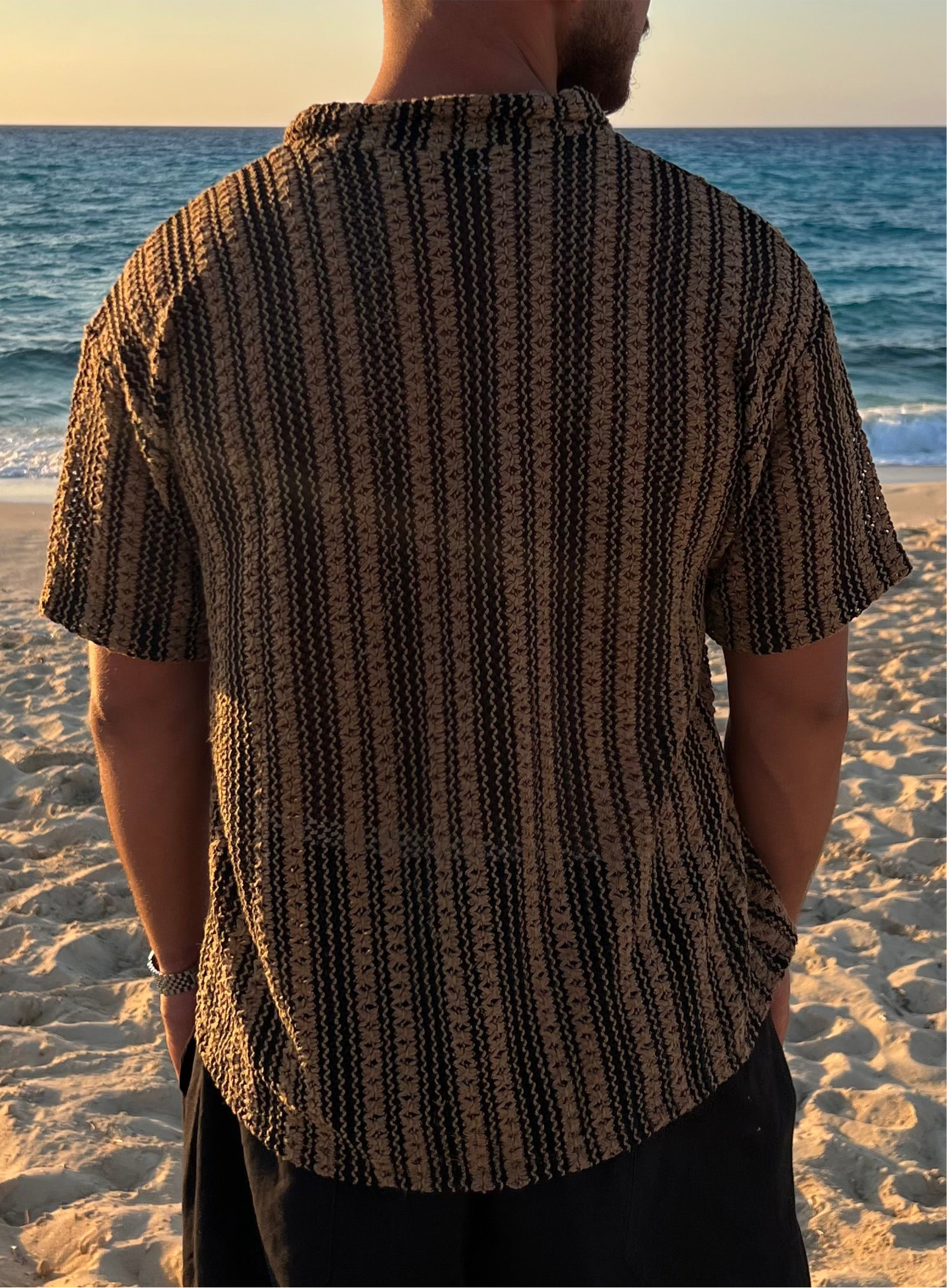 Le Playa Shirt - Black X Brown