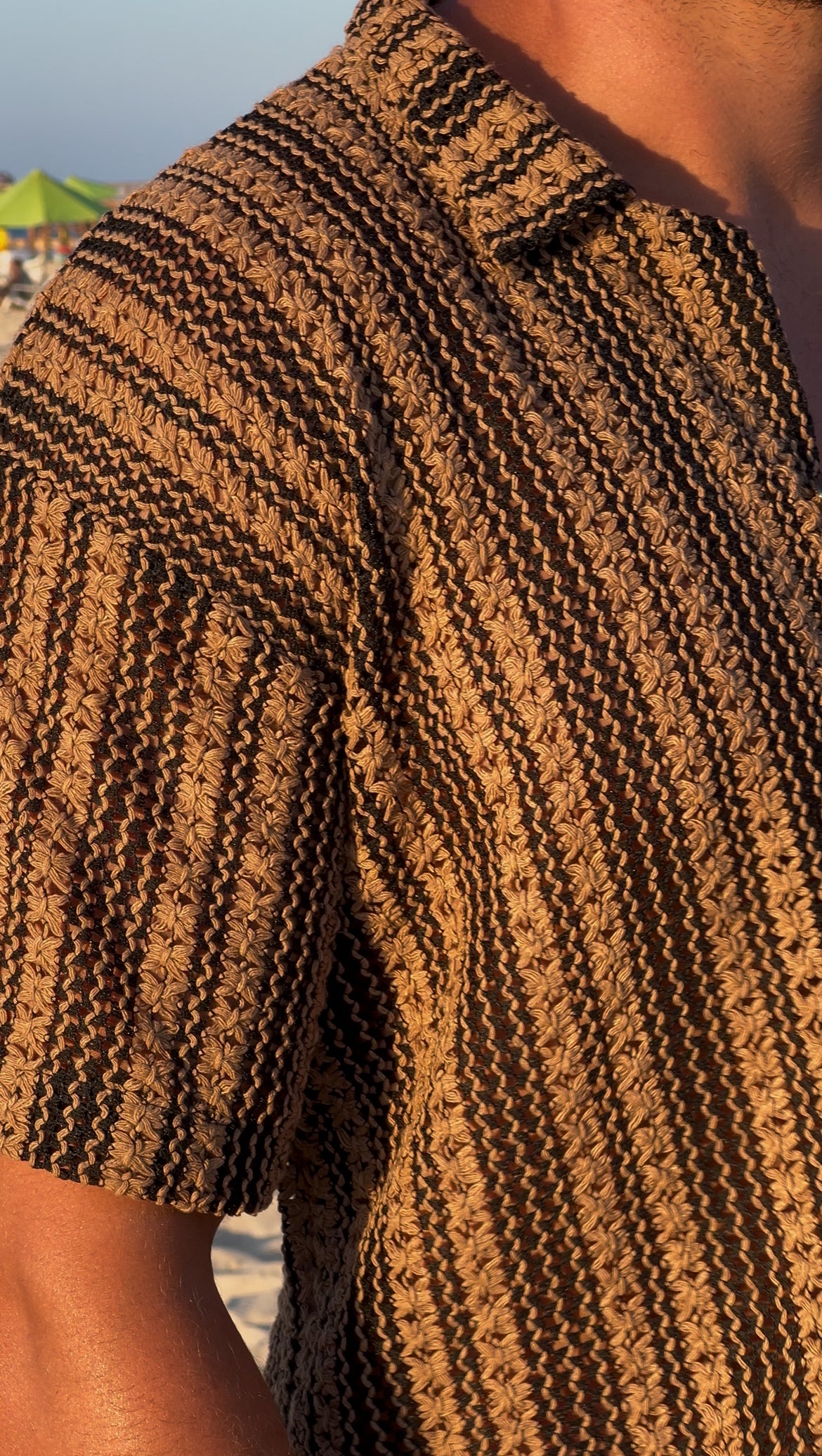 Le Playa Shirt - Black X Brown
