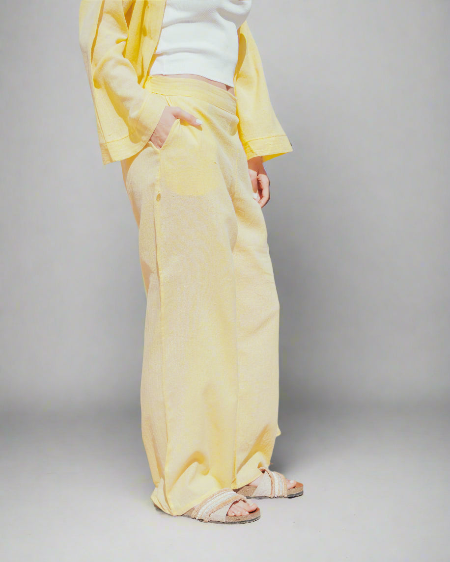 Beachside Pants - Yellow