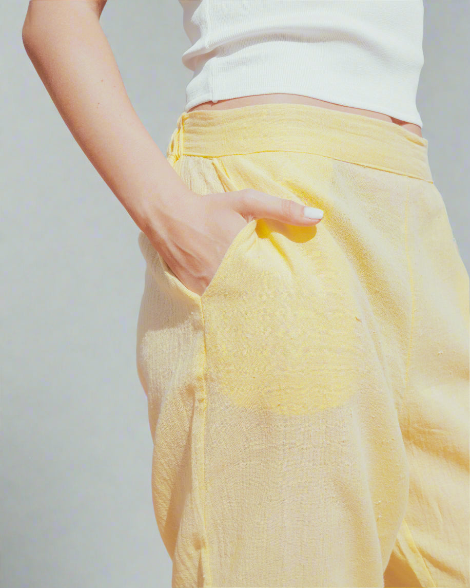 Beachside Pants - Yellow
