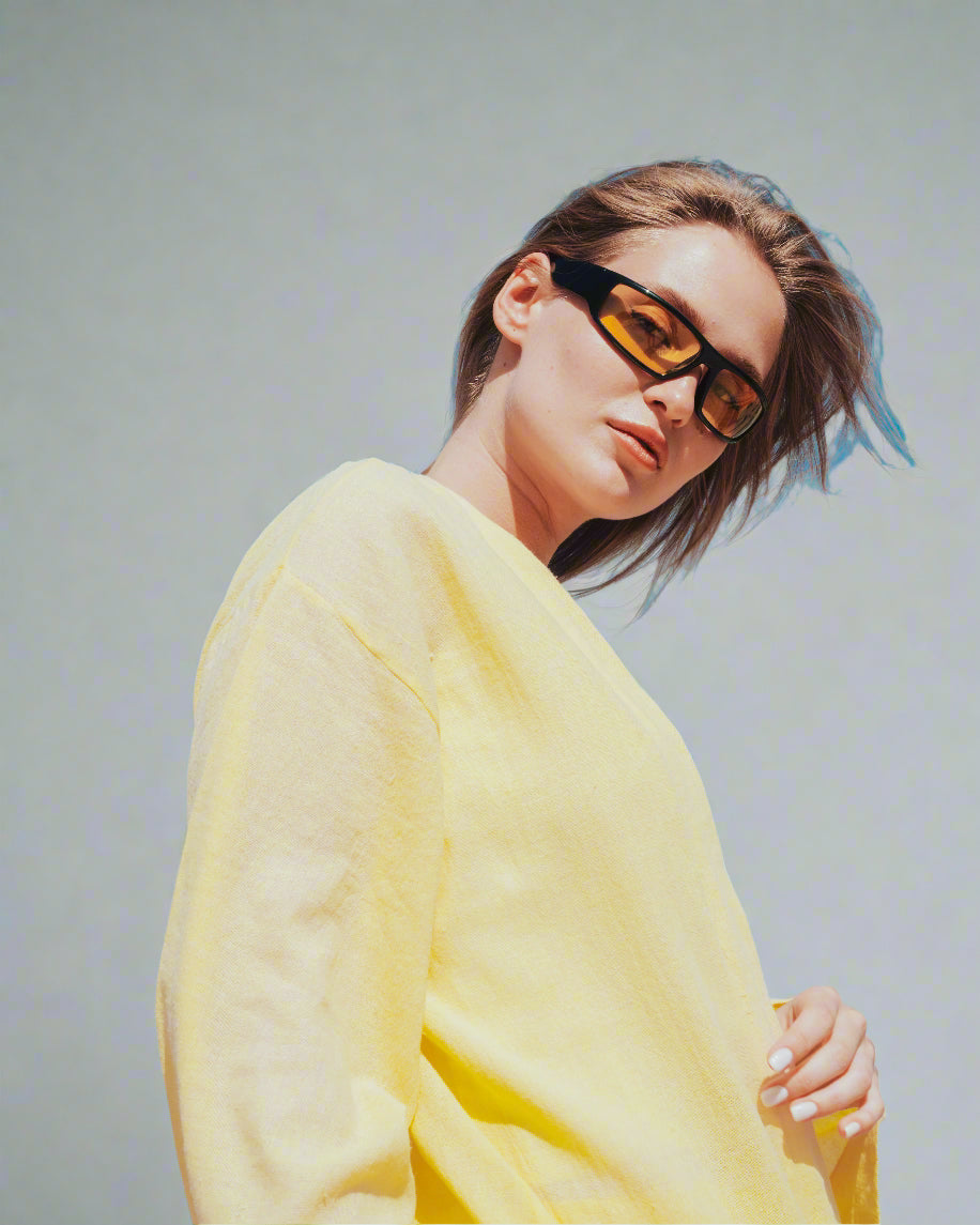 Beachside Kimono - Yellow