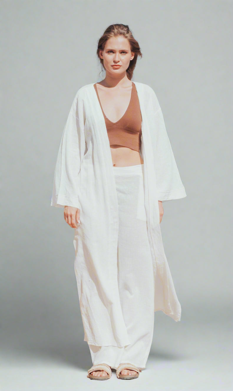 Beachside Pants - White