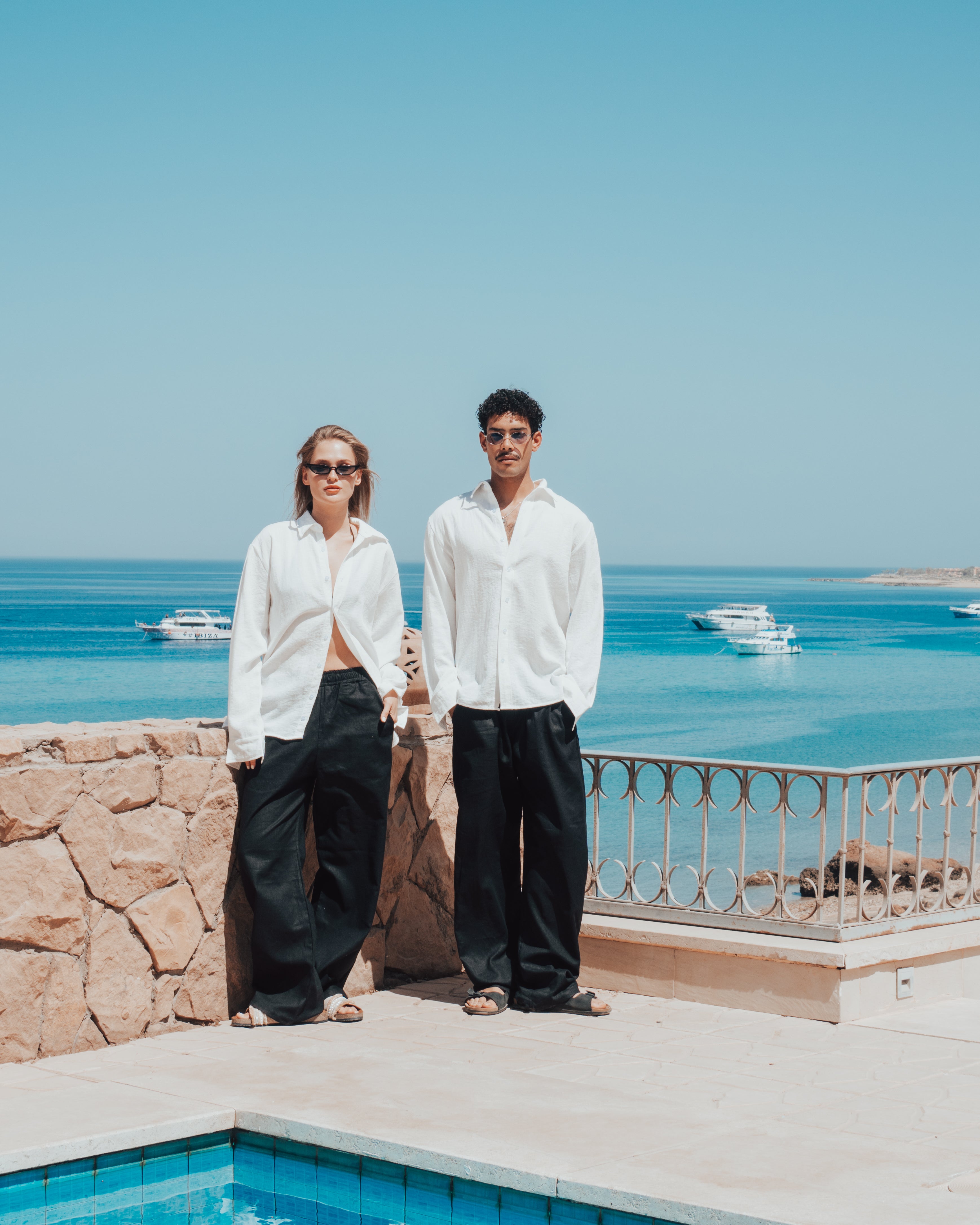 Saltwash Linen Shirt - White