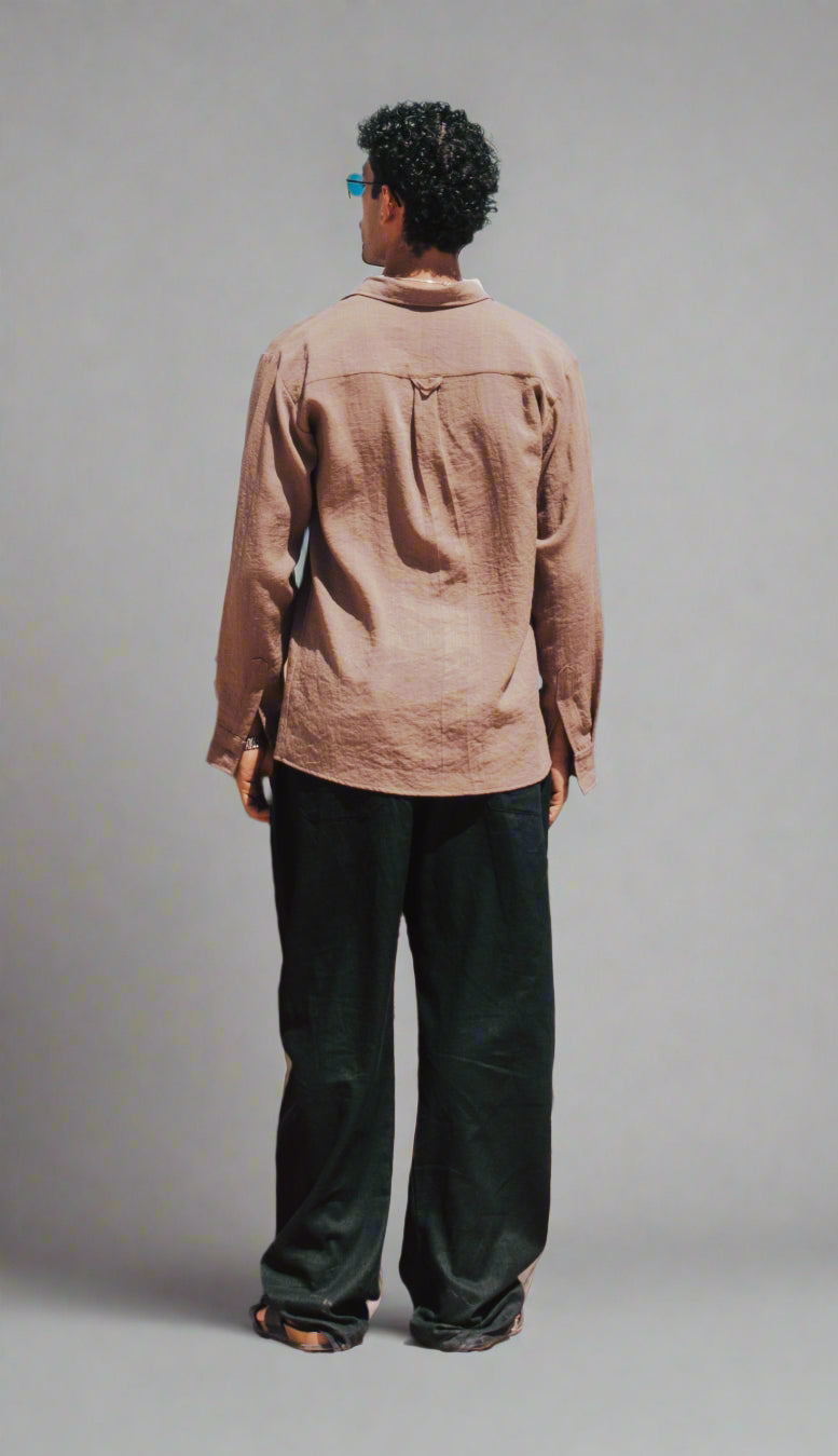 Saltwash Linen Shirt - Brown