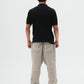 "Monte Carlo" Knitted Polo - Black