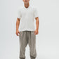 Bayside Loop Knitted Shirt  - White
