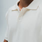 Everyday Knitted Polo - Off White
