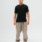 Everyday Knitted Tee  - Black