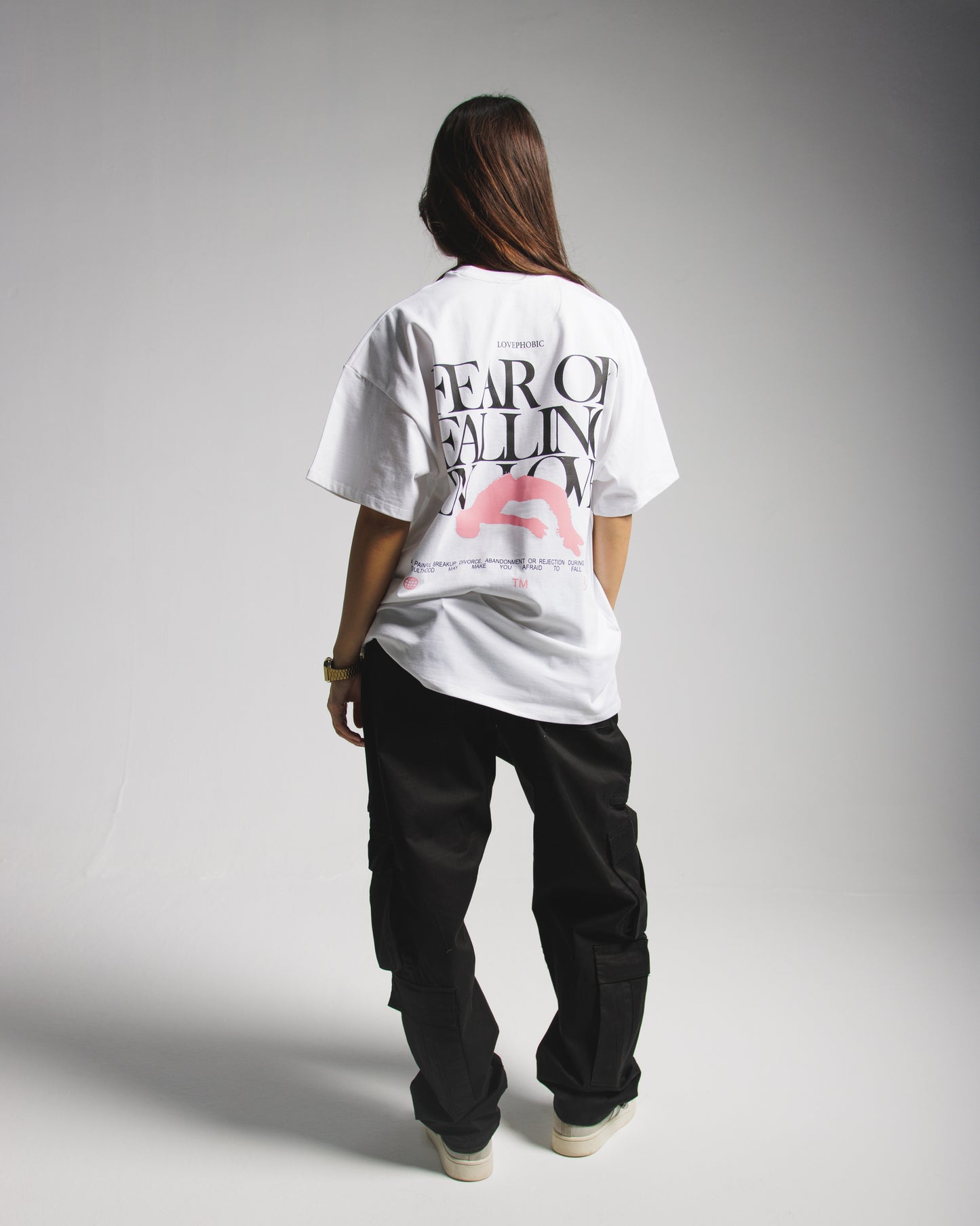 Love Phobic White Tee