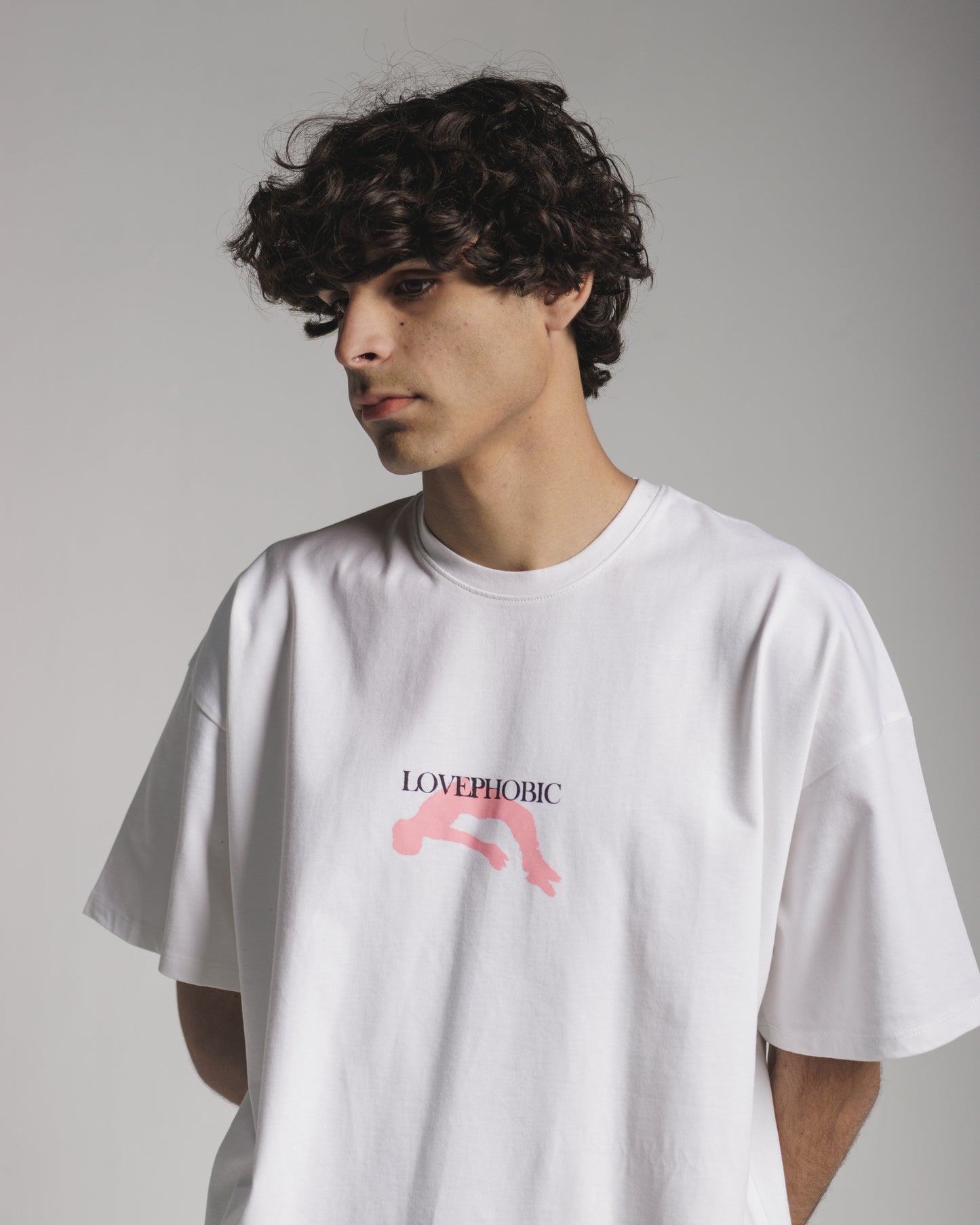 Love Phobic White Tee
