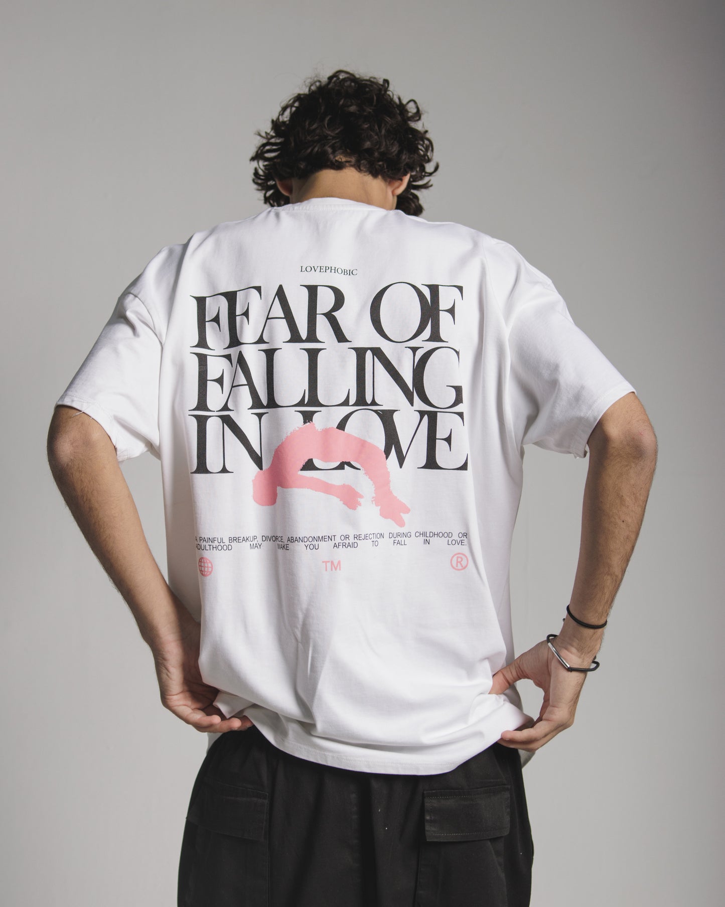 Love Phobic White Tee