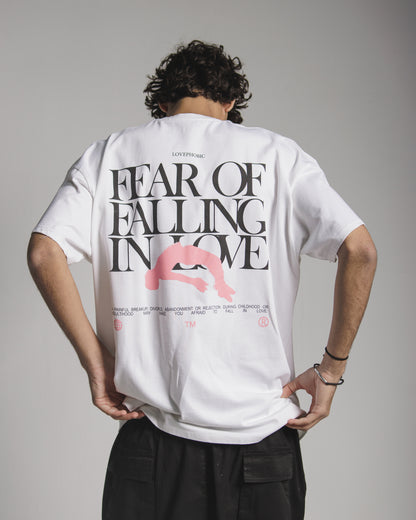 Love Phobic White Tee